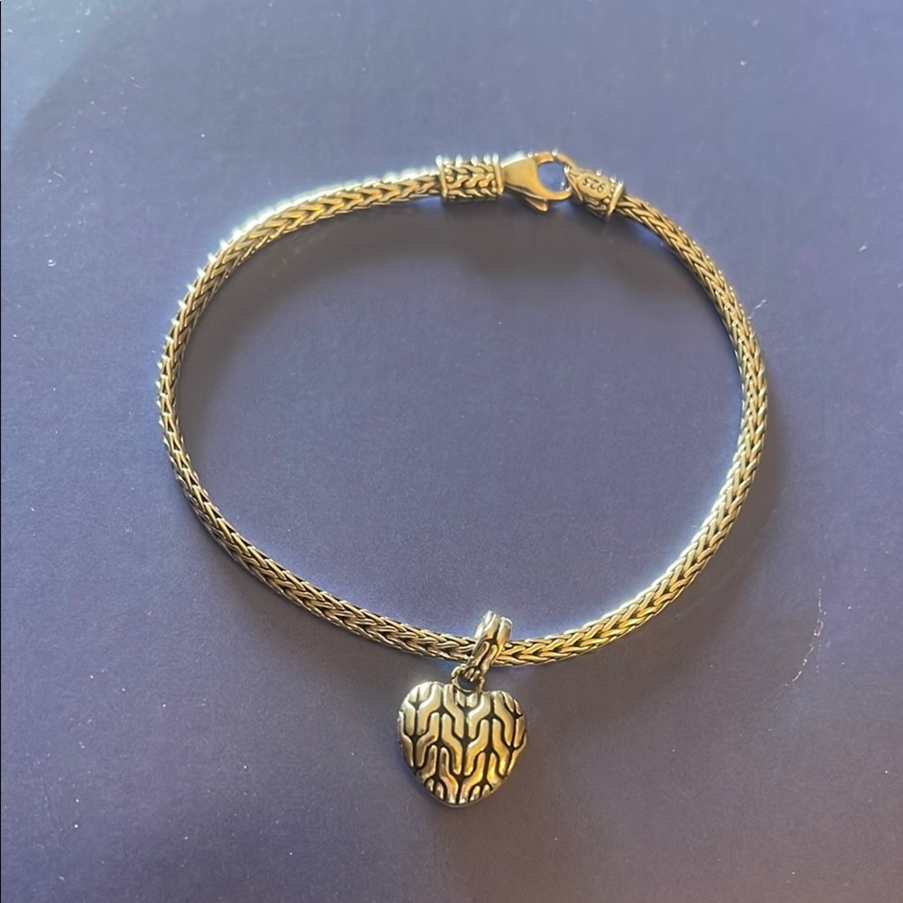 Elegant Sterling Silver Heart Bracelet